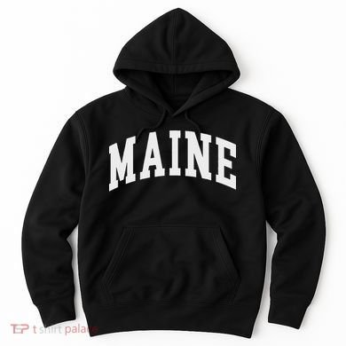Maine Throwback Design Classic Hoodie