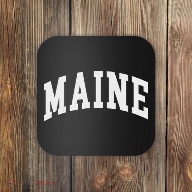 Maine Throwback Design Classic Coaster