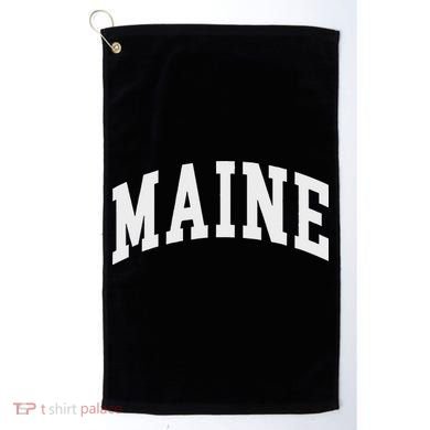 Maine Throwback Design Classic Golf Towel