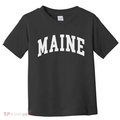 Maine Throwback Design Classic Toddler T-Shirt