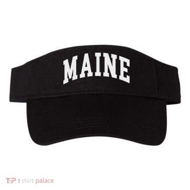Maine Throwback Design Classic Visor
