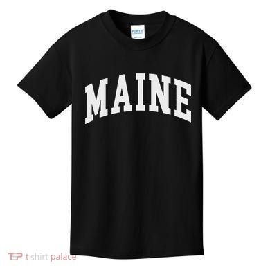 Maine Throwback Design Classic Kids T-Shirt