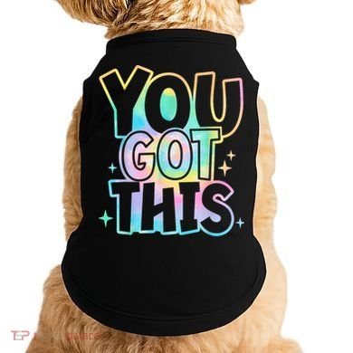 Motivational Testing Day Teacher You Got This Rock The Test (1) Doggie Tank