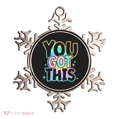 Motivational Testing Day Teacher You Got This Rock The Test (1) Ornament
