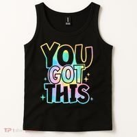 Motivational Testing Day Teacher You Got This Rock The Test (1) Tank Top thumb 2
