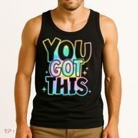 Motivational Testing Day Teacher You Got This Rock The Test (1) Tank Top thumb 3