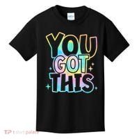 Motivational Testing Day Teacher You Got This Rock The Test (1) Kids T-Shirt thumb 0