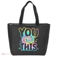 Motivational Testing Day Teacher You Got This Rock The Test (1) Tote Bag thumb 0