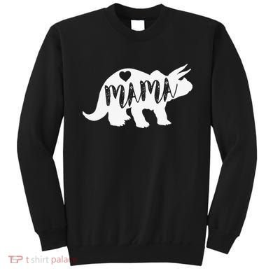 Mama Triceratops Dinosaur Funny Gift For Mother Day Sweatshirt