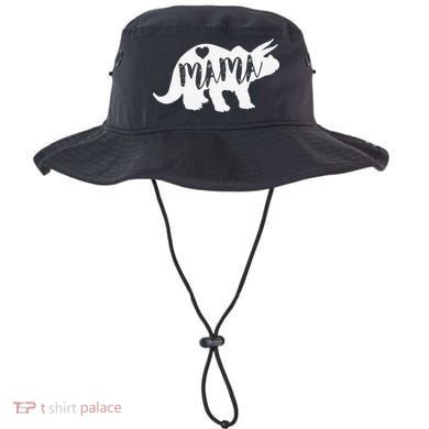 Mama Triceratops Dinosaur Funny Gift For Mother Day Bucket Hat
