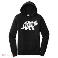 Mama Triceratops Dinosaur Funny Gift For Mother Day Women's Hoodie thumb 0
