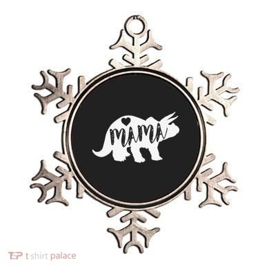 Mama Triceratops Dinosaur Funny Gift For Mother Day Ornament
