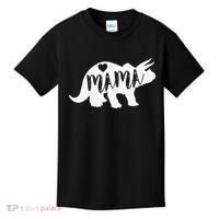 Mama Triceratops Dinosaur Funny Gift For Mother Day Kids T-Shirt thumb 0
