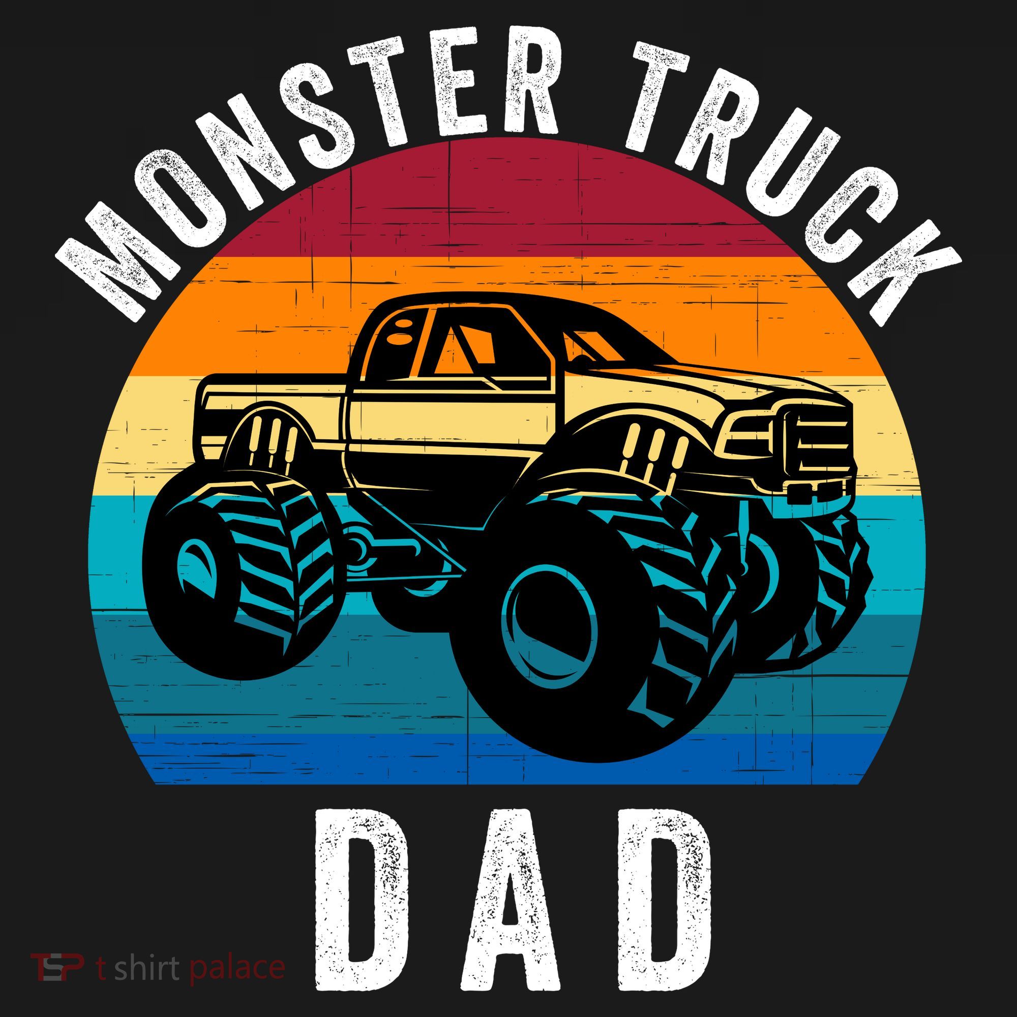 Monster Truck Dad FatherS Day Dads Love Monster Trucks Too Hoodie