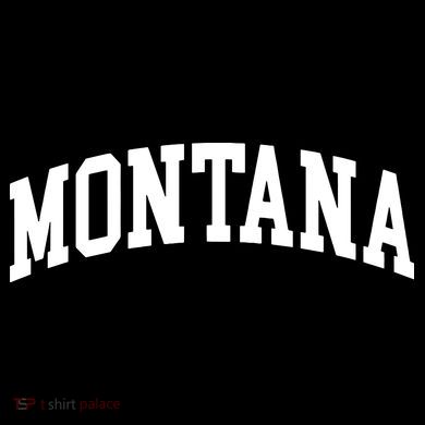 Montana Throwback Design Classic Stripe Pom Pom Beanie