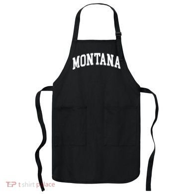 Montana Throwback Design Classic Apron