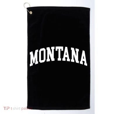 Montana Throwback Design Classic Golf Towel