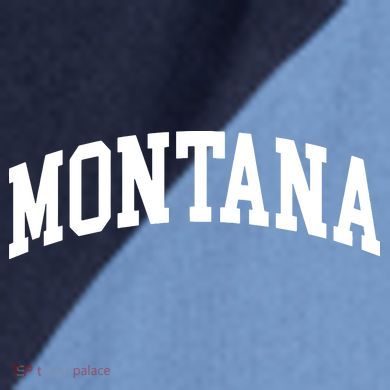 Montana Throwback Design Classic Raglan Baseball Sleeve Shirt