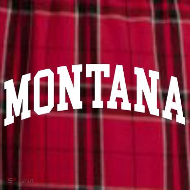 Montana Throwback Design Classic Men's Flannel Plaid Pajama Pants