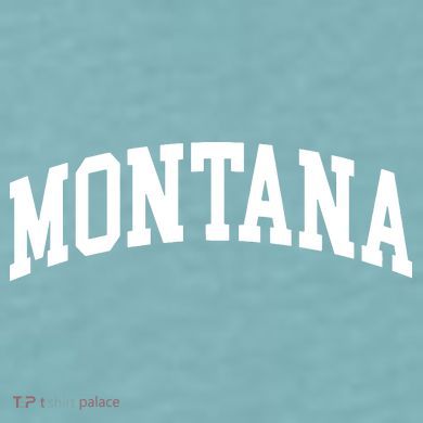 Montana Throwback Design Classic Sueded Cloud Jersey T-Shirt