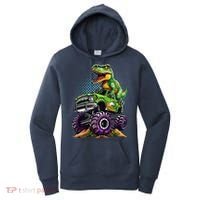 Monster Truck Dinosaur Trex Birthday Boy Women's Hoodie thumb 0