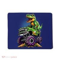 Monster Truck Dinosaur Trex Birthday Boy Mousepad thumb 0