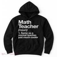 Math Teacher Definition Funny Back To School First Day Hoodie thumb 0