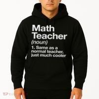 Math Teacher Definition Funny Back To School First Day Hoodie thumb 2