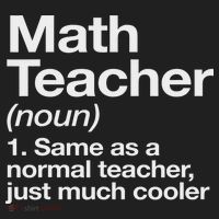 Math Teacher Definition Funny Back To School First Day Golf Towel thumb 3