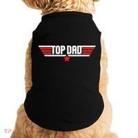 Mens Top Dad Funny Cool 80s 1980s Father Father's Day Doggie Tank thumb 0