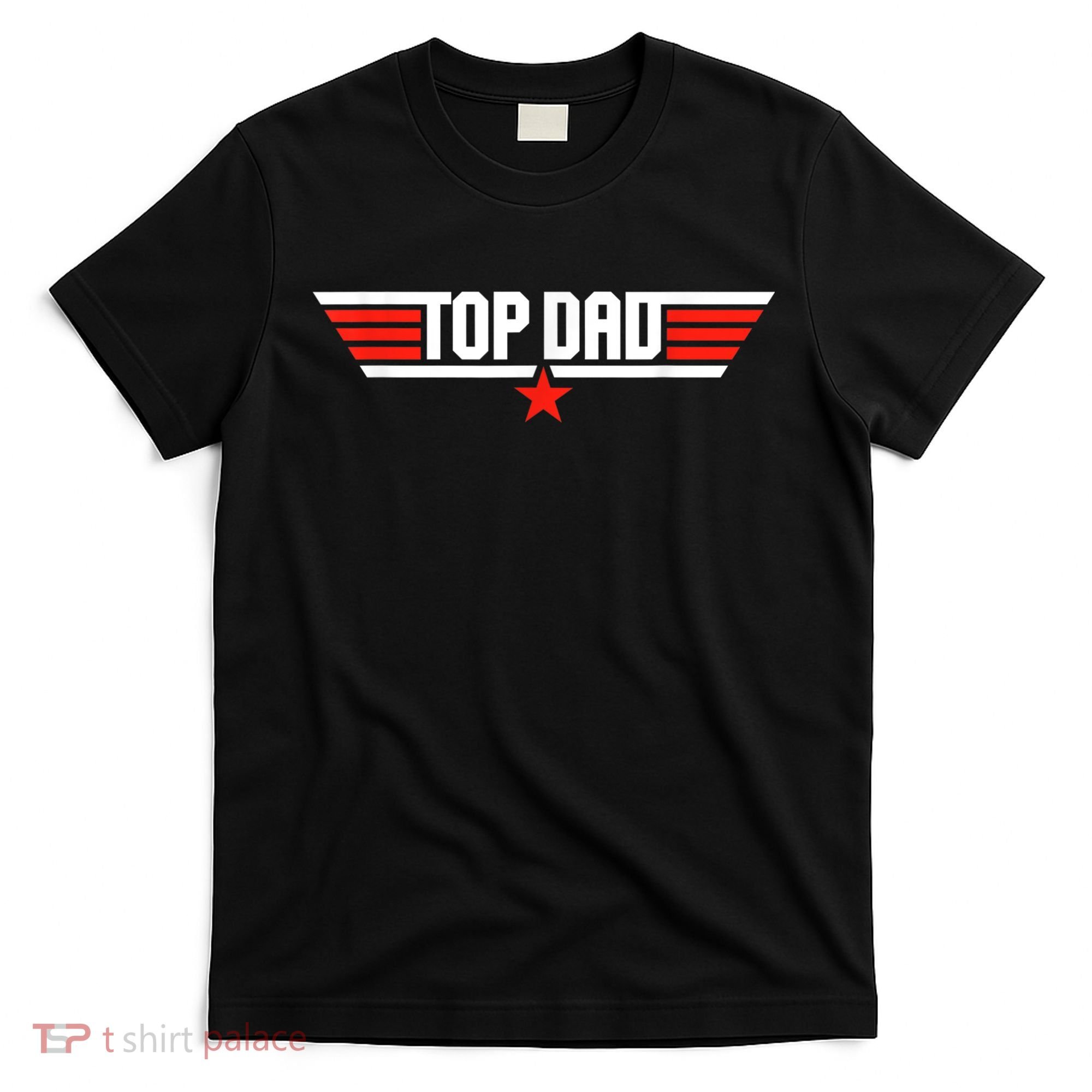 Mens Top Dad Funny Cool 80s 1980s Father Father's Day T-Shirt