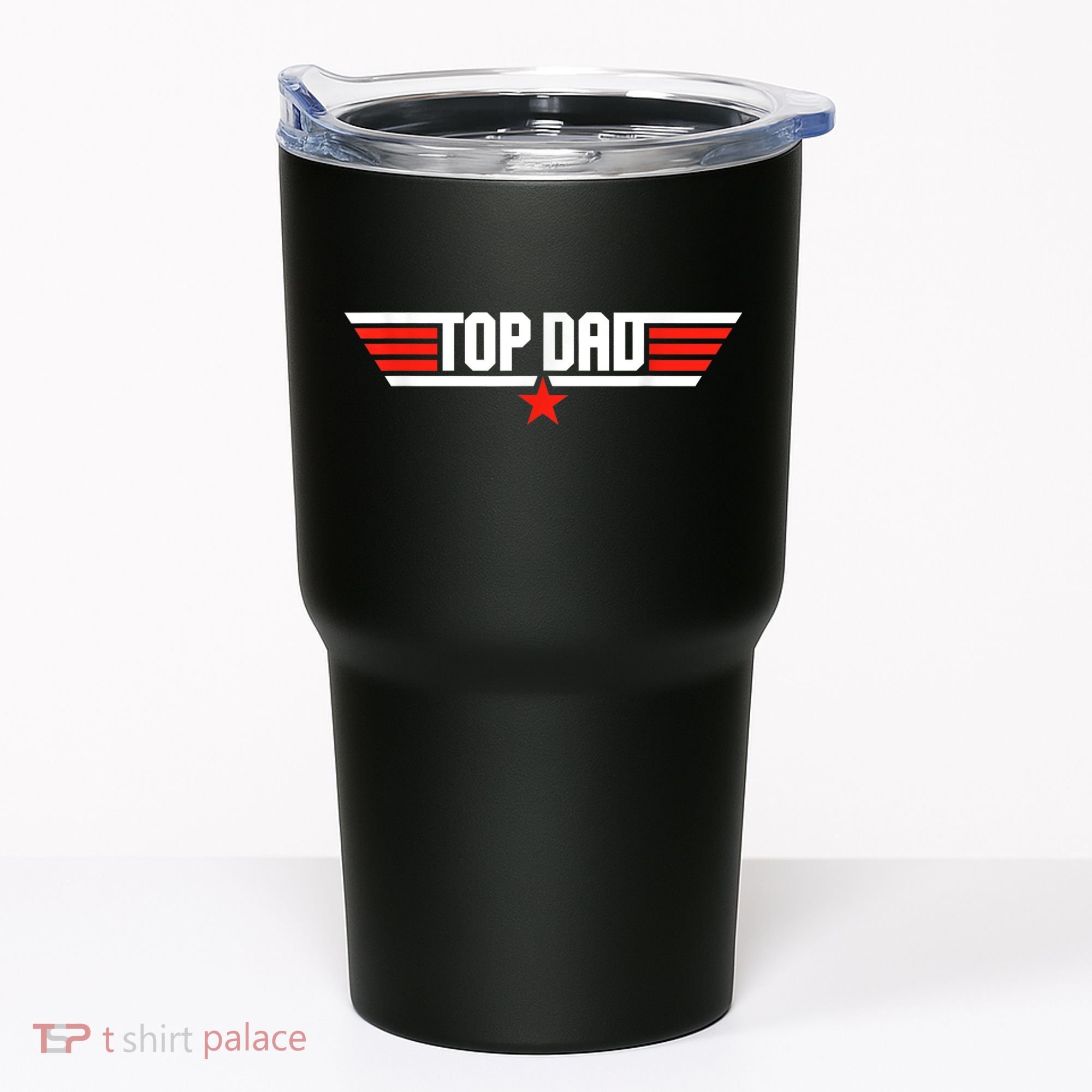 Mens Top Dad Funny Cool 80s 1980s Father Father's Day Tumbler