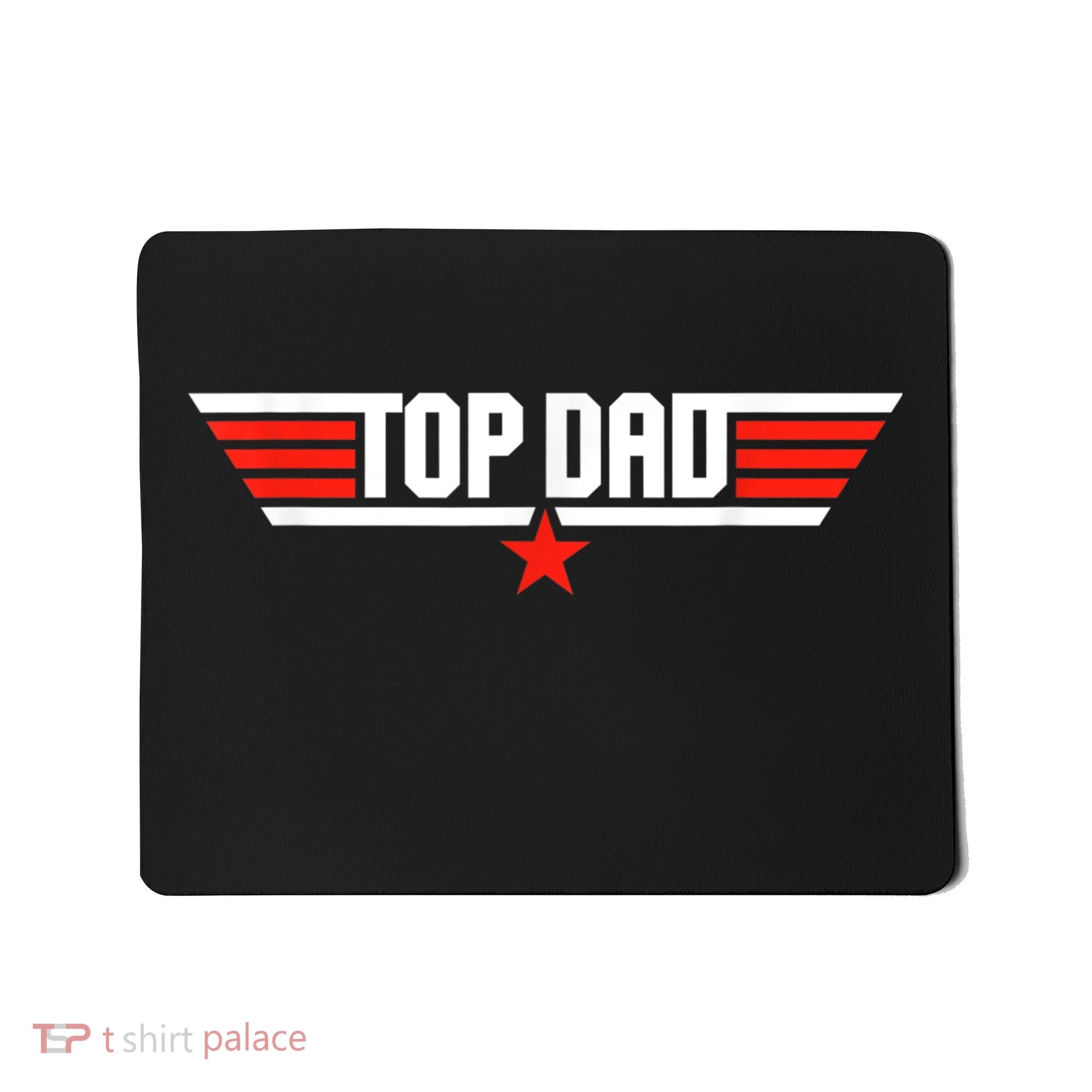 Mens Top Dad Funny Cool 80s 1980s Father Father's Day Mousepad