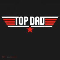 Mens Top Dad Funny Cool 80s 1980s Father Father's Day Ornament thumb 1
