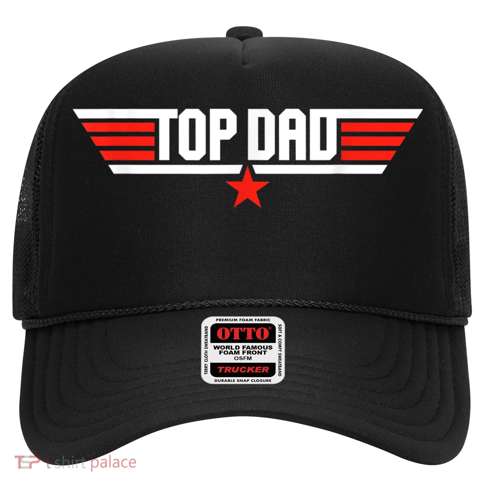 Mens Top Dad Funny Cool 80s 1980s Father Father's Day Hat