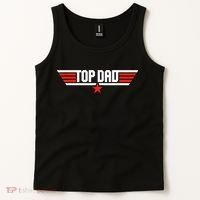 Mens Top Dad Funny Cool 80s 1980s Father Father's Day Tank Top thumb 2