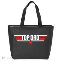 Mens Top Dad Funny Cool 80s 1980s Father Father's Day Tote Bag thumb 0