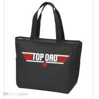 Mens Top Dad Funny Cool 80s 1980s Father Father's Day Tote Bag thumb 3