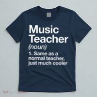 Music Teacher Definition Funny Back To School First Day T-Shirt thumb 5
