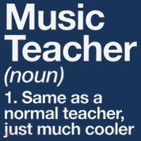 Music Teacher Definition Funny Back To School First Day Baby Bodysuit thumb 2