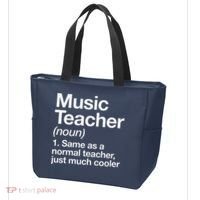 Music Teacher Definition Funny Back To School First Day Tote Bag thumb 3