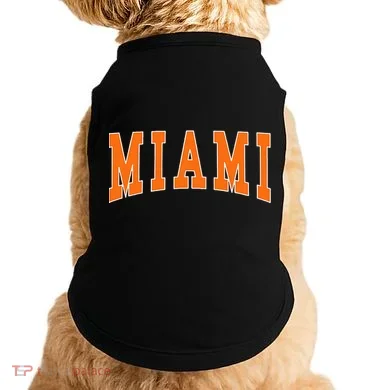 Miami Throwback Design Classic Doggie Tank