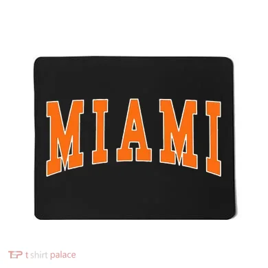Miami Throwback Design Classic Mousepad