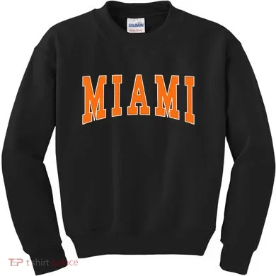 Miami Throwback Design Classic Kids Sweatshirt
