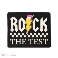Motivational Testing Day For Teacher Student Rock The Test  Mousepad thumb 0
