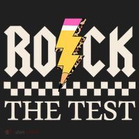 Motivational Testing Day For Teacher Student Rock The Test  Golf Towel thumb 3