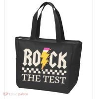 Motivational Testing Day For Teacher Student Rock The Test  Tote Bag thumb 3