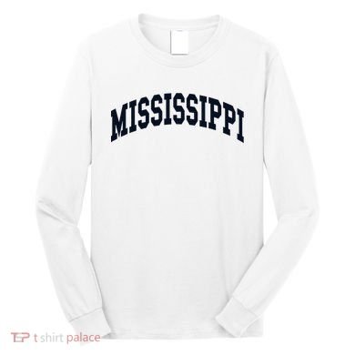 Mississippi Throwback Design Classic Long Sleeve Shirt