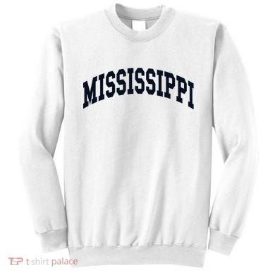 Mississippi Throwback Design Classic Sweatshirt