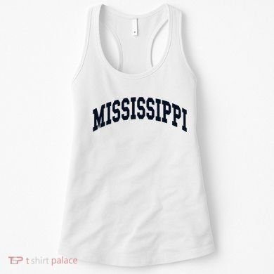 Mississippi Throwback Design Classic Women's Tank Top